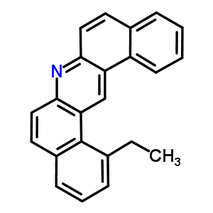 1-乙基二苯[a,j]吖啶結(jié)構(gòu)式_63021-35-2結(jié)構(gòu)式
