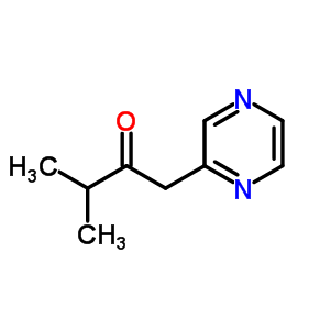 3-Methyl-1-pyrazin-2-yl-butan-2-one Structure,6303-74-8Structure