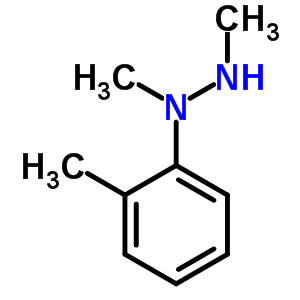 Hydrazine,1,2-dimethyl-1-(2-methylphenyl)- Structure,6304-62-7Structure