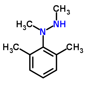 1-(2,6-Dimethylphenyl)-1,2-dimethyl-hydrazine Structure,6304-63-8Structure