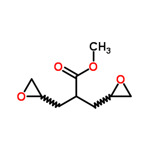 4,5-Epoxy-2-glycidylvaleric acid methyl ester Structure,63041-05-4Structure