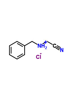 N-benzylaminoacetonitrile hydrochloride Structure,63086-36-2Structure