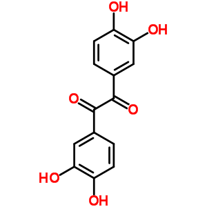 1,2-Ethanedione,1,2-bis(3,4-dihydroxyphenyl)- Structure,6309-15-5Structure