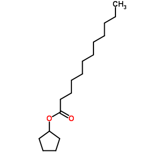 Cyclopentyl dodecanoate Structure,6309-53-1Structure