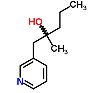 3-Pyridineethanol, a-methyl-a-propyl- Structure,6311-95-1Structure