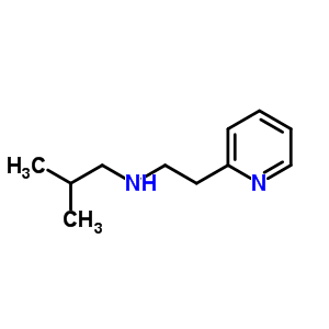 2-Pyridineethanamine,n-(2-methylpropyl)- Structure,6311-96-2Structure