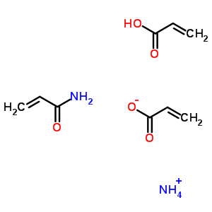 2-Propenoic acid, polymer with ammonium 2-propenoate and 2-propenamide Structure,63117-82-8Structure