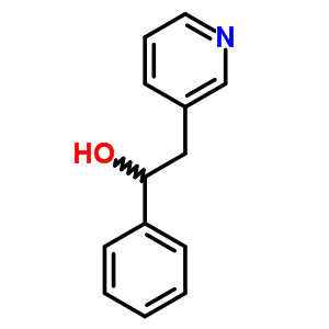 3-Pyridineethanol, a-phenyl- Structure,6312-10-3Structure