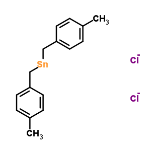 Bis(4-methylbenzyl)tin dichloride Structure,63125-93-9Structure