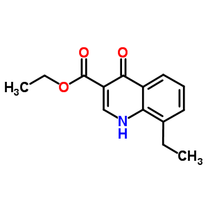 8-Ethyl-4-hydroxyquinoline-3-carboxylic acid ethyl ester Structure,63136-14-1Structure