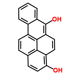 Benzo(a)pyrene-3,6-diol Structure,63148-10-7Structure