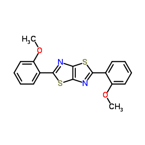 2,5-Bis(2-methoxyphenyl)thiazolo[5,4-d]thiazole Structure,63149-09-7Structure