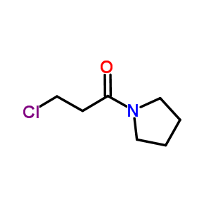 1-(3-Chloropropanoyl)pyrrolidine Structure,63177-38-8Structure