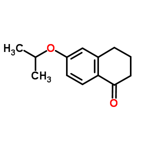 6-Isopropoxy-3,4-dihydro-2h-naphthalen-1-one Structure,63215-31-6Structure