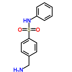 4-Aminomethyl-benzenesulfonic acid anilide Structure,6325-23-1Structure