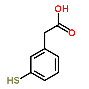 3-疏基苯乙酸結(jié)構(gòu)式_63271-86-3結(jié)構(gòu)式