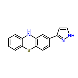 2-(1H-pyrazol-3-yl)-10H-phenothiazine Structure,63285-55-2Structure