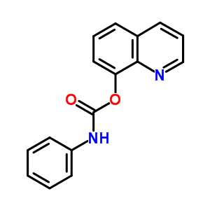 8-Quinolinol8-(n-phenylcarbamate) Structure,6329-08-4Structure