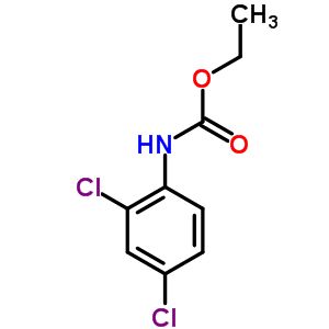 N-(2,4-二氯苯基)氨基甲酸乙酯結(jié)構(gòu)式_6333-37-5結(jié)構(gòu)式