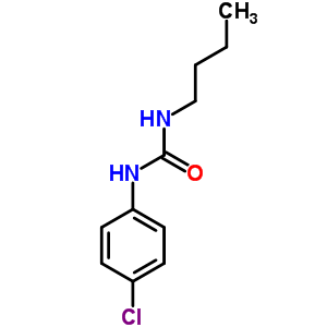 n-丁基-n-(4-氯苯基)-脲結構式_6333-41-1結構式