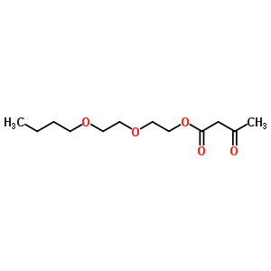 2-(2-Butoxyethoxy)ethyl 3-oxobutanoate Structure,6339-11-3Structure