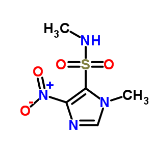 1H-imidazole-5-sulfonamide,n,1-dimethyl-4-nitro- Structure,6339-57-7Structure