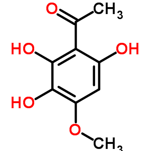 Ethanone,1-(2,3,6-trihydroxy-4-methoxyphenyl)- Structure,6342-71-8Structure