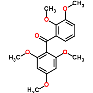 (2,3-Dimethoxyphenyl)-(2,4,6-trimethoxyphenyl)methanone Structure,6343-02-8Structure