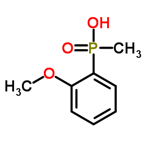 (2-Methoxyphenyl)methylphosphinic acid Structure,63449-55-8Structure