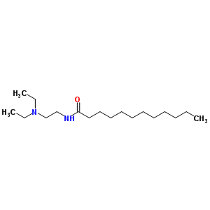 N-(2-diethylaminoethyl)dodecanamide Structure,63451-19-4Structure