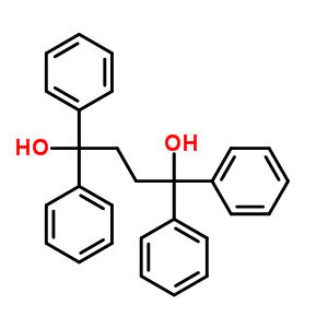 乙烯雙(二苯基甲醇)結(jié)構(gòu)式_63469-15-8結(jié)構(gòu)式