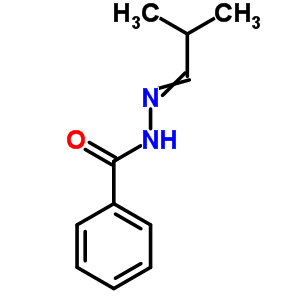 (Isobutylidene)benzohydrazide Structure,63494-84-8Structure