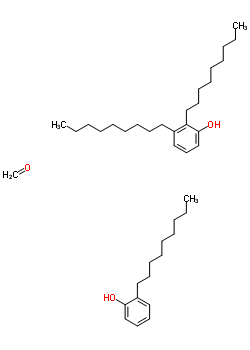 Formaldehyde polymer with dinonylphenol and nonylphenol Structure,63494-86-0Structure