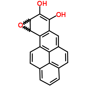 Benzo[a]pyrene-7,8-diol-9,10-epoxide Structure,63528-87-0Structure