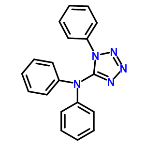 N,n,1-triphenyltetrazol-5-amine Structure,63641-08-7Structure