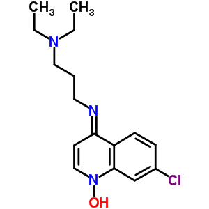 7-Chloro-n-[3-(diethylamino)propyl ]-4-quinolinamine1-oxide Structure,63680-57-9Structure