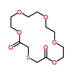 2,6-Diketo-4-thia-18-crown-6 Structure,63689-64-5Structure