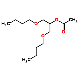 1,3-Dibutoxy-2-propanol acetate Structure,63716-04-1Structure