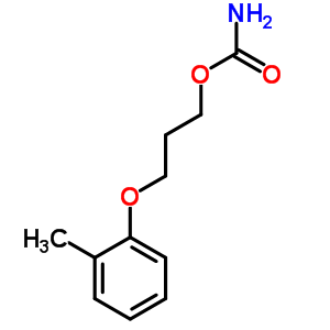 3-(2-Methylphenyloxy)propyl =carbamate Structure,63716-27-8Structure