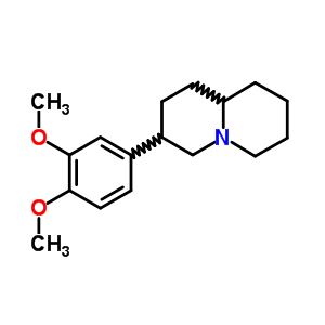 Octahydro-3-(3,4-dimethoxyphenyl)-2h-quinolizine Structure,63716-68-7Structure