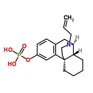 (-)-17-Allylmorphinan-3-ol dihydrogen phosphate Structure,63732-41-2Structure