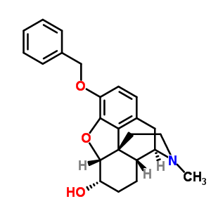 3-Benzyloxy-4,5α-epoxy-17-methylmorphinan-6α-ol Structure,63732-45-6Structure