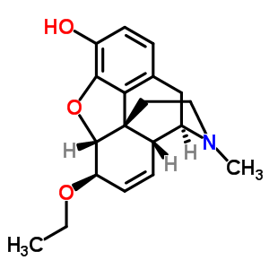 7,8-Didehydro-4,5α-epoxy-6β-ethoxy-17-methylmorphinan-3-ol Structure,63732-57-0Structure