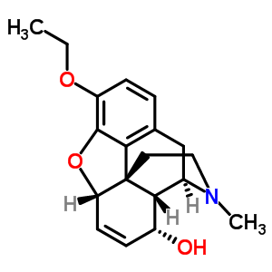 6,7-Didehydro-4,5α-epoxy-3-ethoxy-17-methylmorphinan-8α-ol Structure,63732-58-1Structure