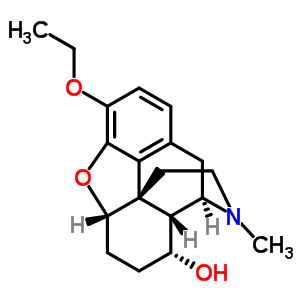 4,5α-epoxy-3-ethoxy-17-methylmorphinan-8α-ol Structure,63732-72-9Structure