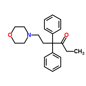 4,4-Diphenyl-6-morpholino-3-hexanone Structure,63765-87-7Structure