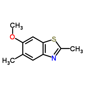 Benzothiazole,6-methoxy-2,5-dimethyl-(9ci) Structure,63816-00-2Structure