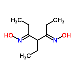 4-乙基-3,5-庚烷二酮 二肟結構式_63834-27-5結構式