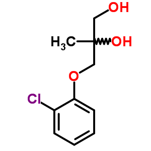 3-(O-chlorophenoxy)-2-methyl-1,2-propanediol Structure,63834-69-5Structure