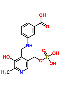 3-Carboxyphenylpyridoxamine 5-phosphate Structure,63844-77-9Structure